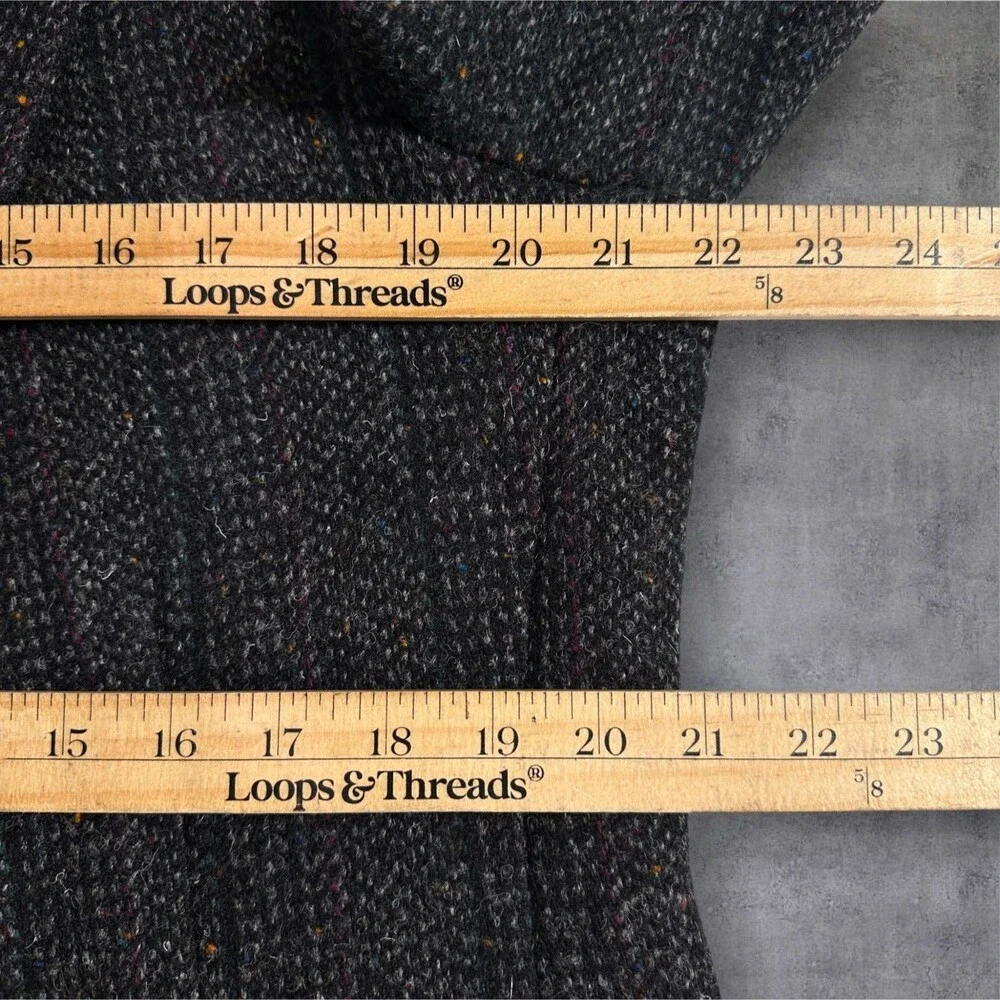 REDWOOD ROSS Vintage Men's Blazer Sport Coat Two Button Jacket 44L TWEED WOOL